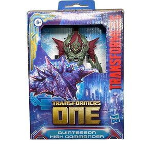 Transformers One Quintesson High Commander Action Figure